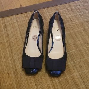Jcrew brocade bow pumps